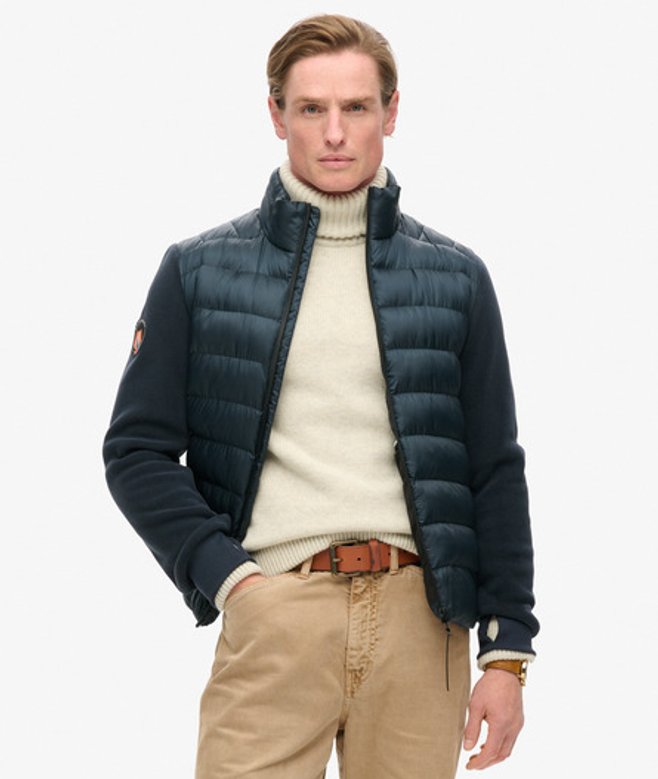 Bomber Storm Fleece Hybrid Taille: XL - Superdry - Modalova