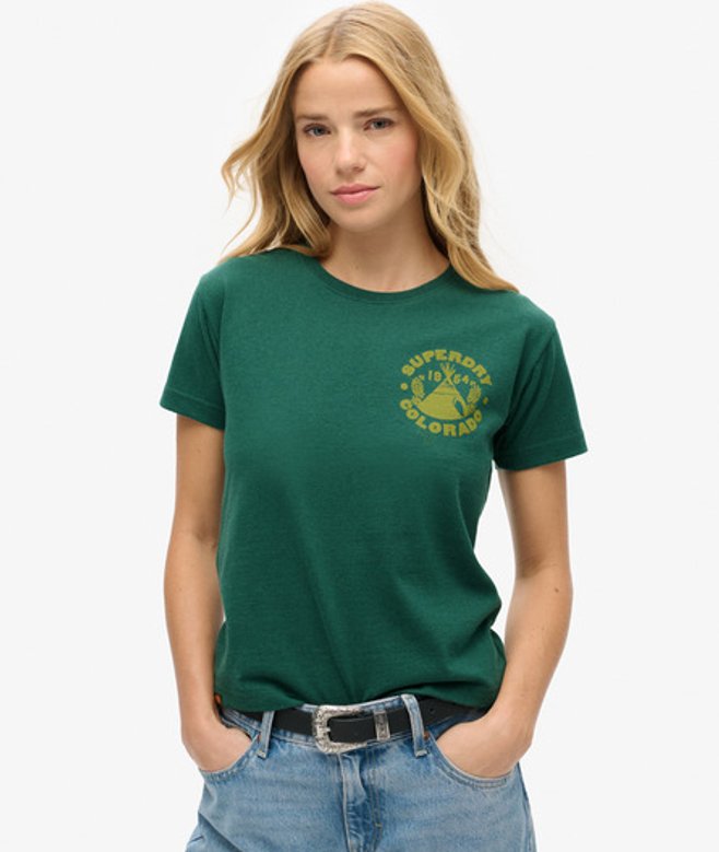 Lo-fi Outdoor T-shirt met Aansluitende Pasvorm