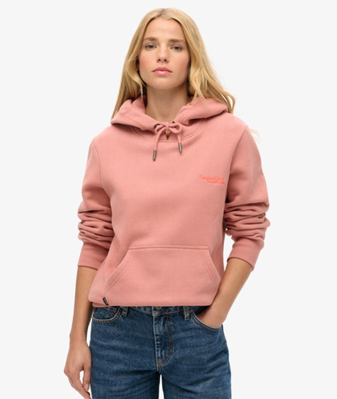 Damen Essential Hoodie mit Logo - Größe: 44 - Superdry - Modalova