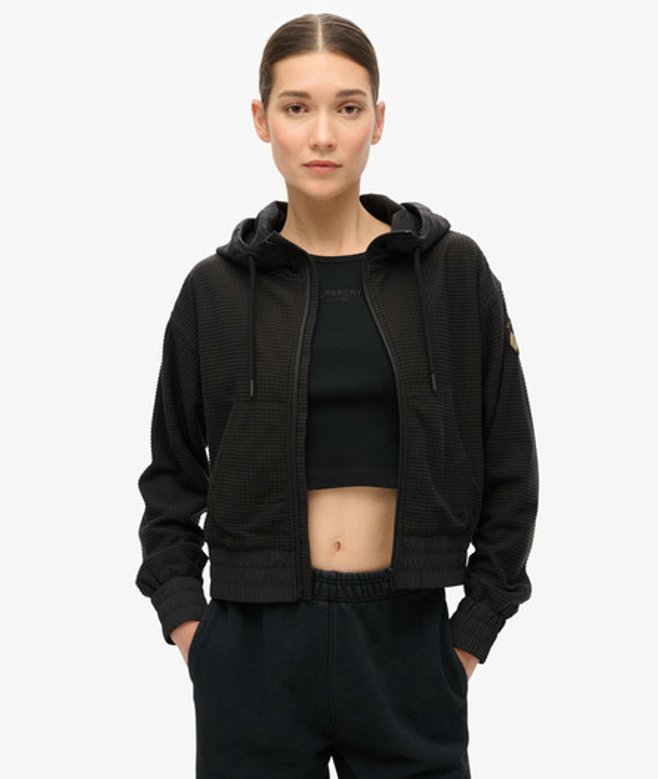 Sport Tech Grid Fleece Ritshoodie