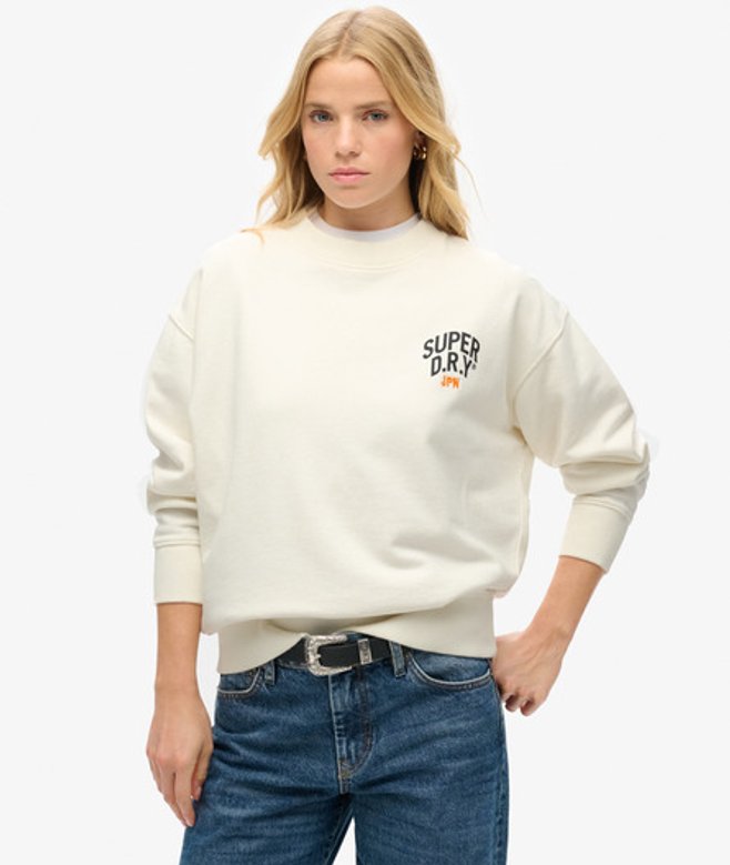 Losvallend Workwear Sweatshirt met Print