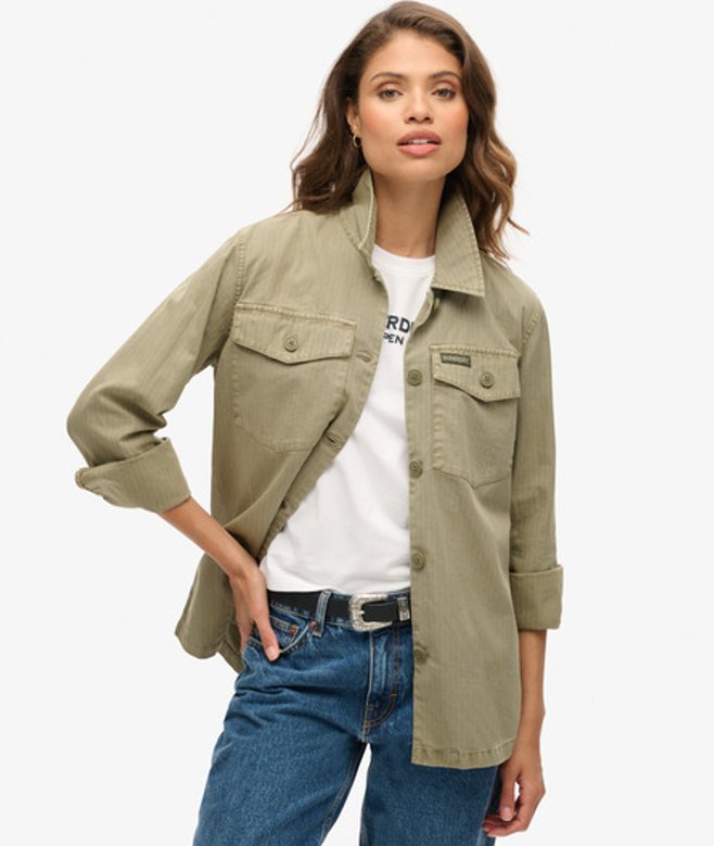 Surchemise Militaire Taille: 42 - Superdry - Modalova