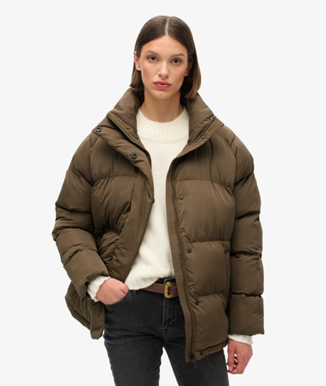 Doudoune Mi-longue Taille: 42 - Superdry - Modalova