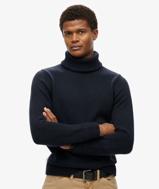 Herren The Merchant Store - Rollkragenpullover - Größe: L - Superdry - Modalova
