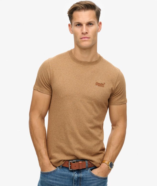 Herren Essential T-shirt aus Bio-baumwolle mit Logo - Größe: M - Superdry - Modalova