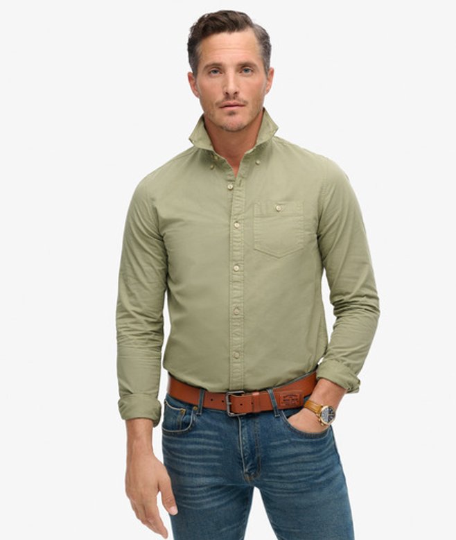 Herren The Merchant Store - Langarmhemd - Größe: XL - Superdry - Modalova
