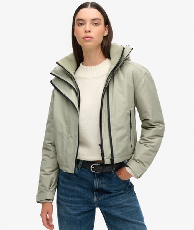 Coupe-vent Brodé à Capuche Taille: 40 - Superdry - Modalova