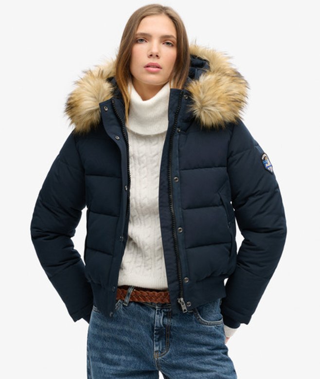 Damen Bomberjacke, Größe: 40 - Größe: 40 - Superdry - Modalova