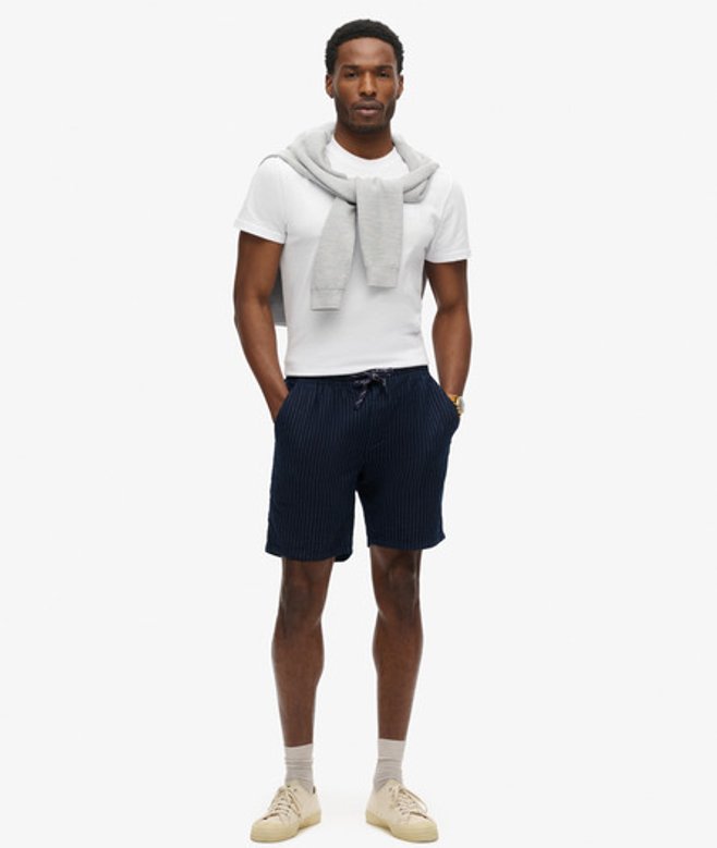 S Indigo Bermuda Vérifié, Taille: S - Superdry - Modalova