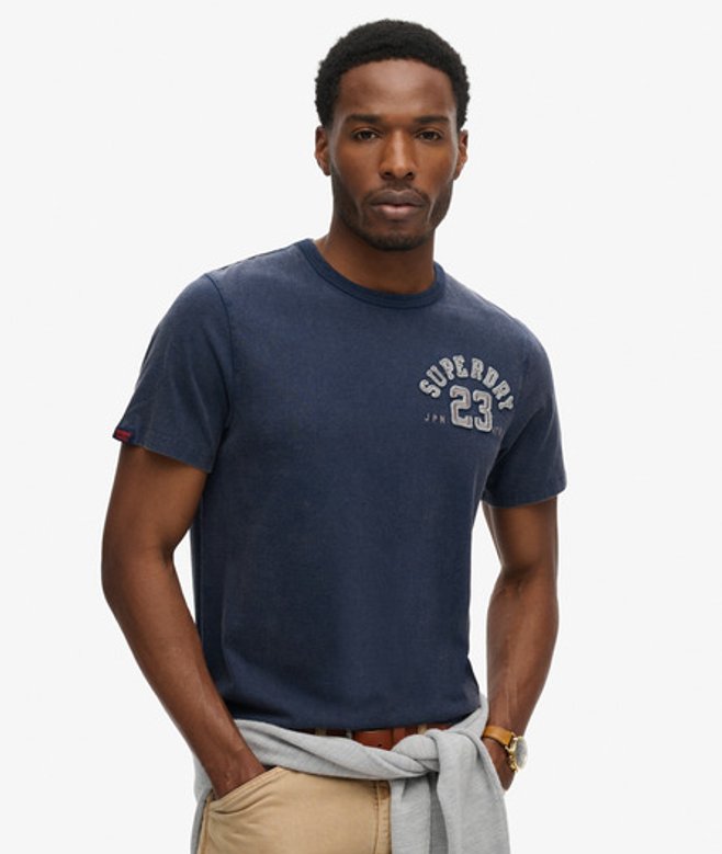 Herren Vintage Athletic Kurzarm-t-shirt - Größe: M - Superdry - Modalova