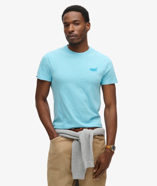 T-shirt en Coton bio à Logo Essential Taille: L - Superdry - Modalova