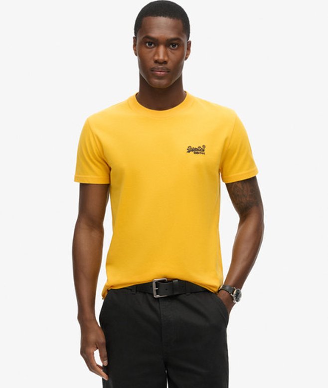 Superdry Men's Essential Logo T-shirt Gold / Utah Gold