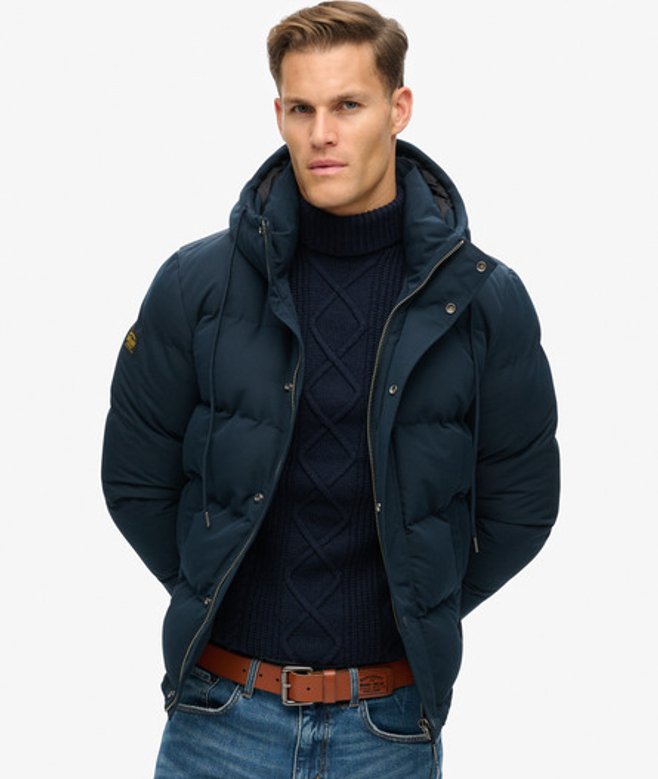 Herren Steppjacke, Größe: L - Größe: L - Superdry - Modalova
