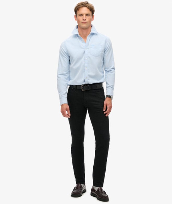 Herren Schmal Geschnittene Vintage-jeans aus Bio-baumwolle - Größe: 30/32 - Superdry - Modalova