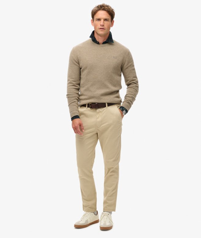 Herren International Chinohose - Größe: 32/32 - Superdry - Modalova