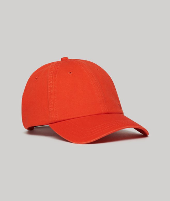 Geborduurde Vintage pet Oranje Grootte: 1SIZE afbeelding