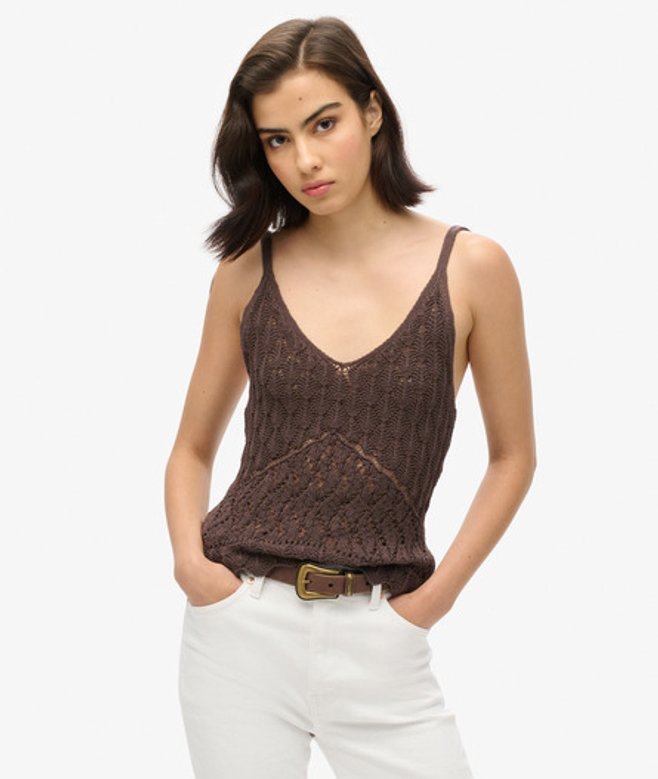 Caraco en Crochet Taille: 44 - Superdry - Modalova