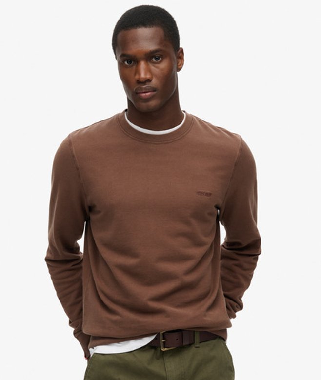 Superdry Classic Essential Sweatshirt Bruin