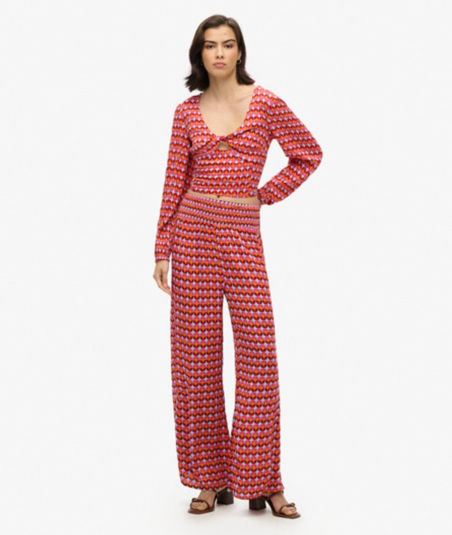 Beach Broek Roze Grootte: 38 afbeelding