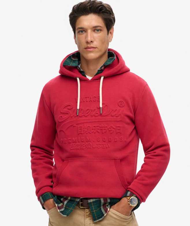Sweat à Capuche à Logo Graphique en Relief Taille: L - Superdry - Modalova