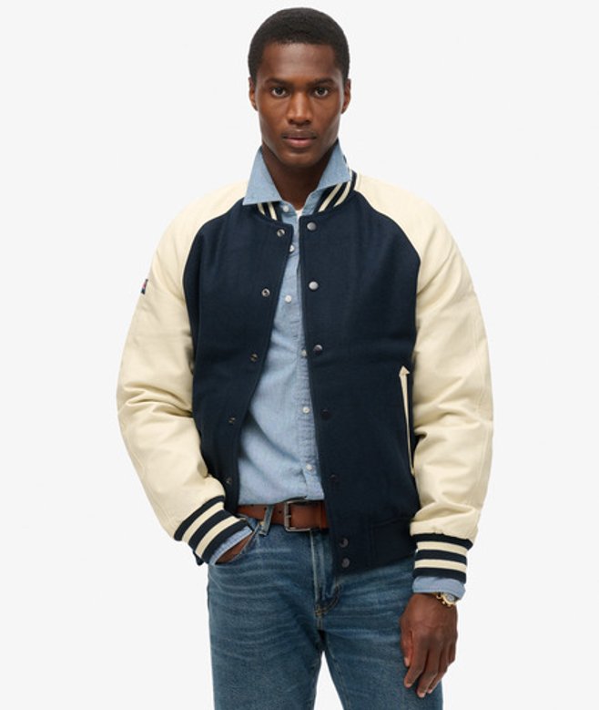 Pour des s Bomber College Varsity, , Taille: L - Superdry - Modalova