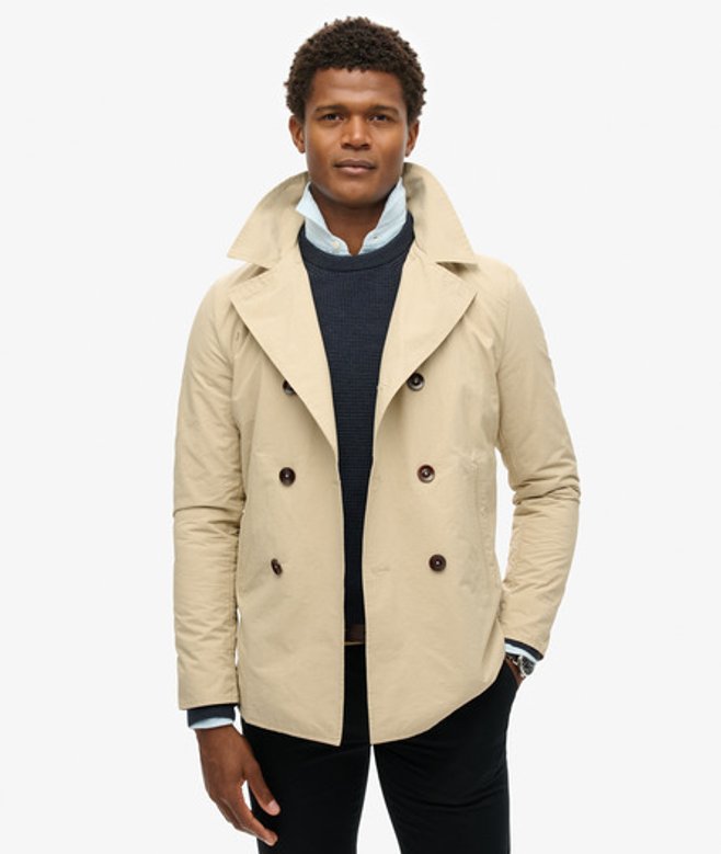 Herren The Merchant Store - Cabanjacke aus Twill - Größe: L - Superdry - Modalova