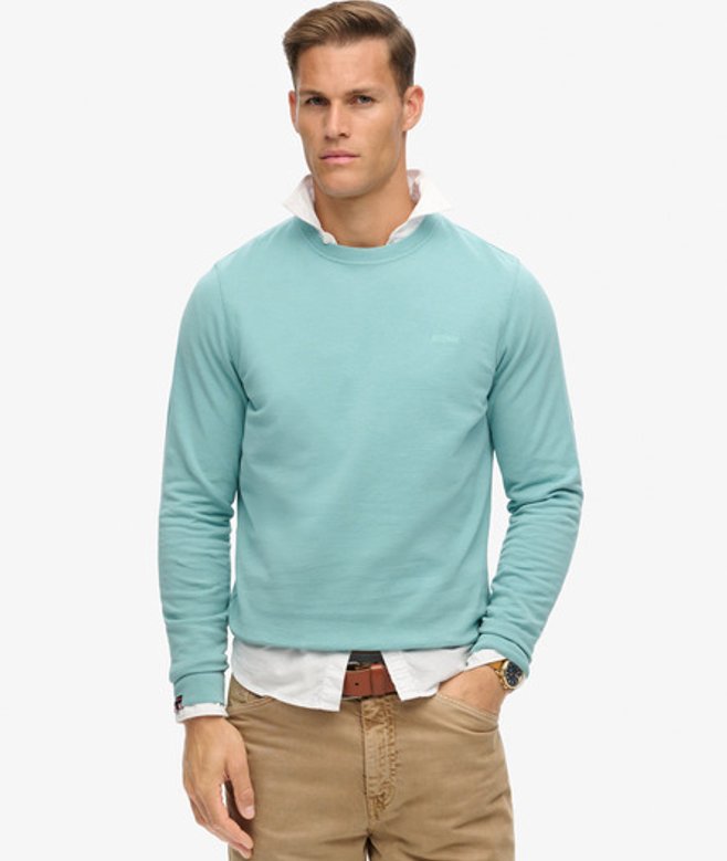 Superdry Classic Essential Sweatshirt Blauw