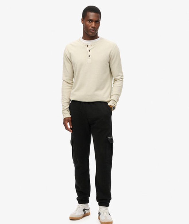 Superdry Utility Sport Joggingbroek Zwart