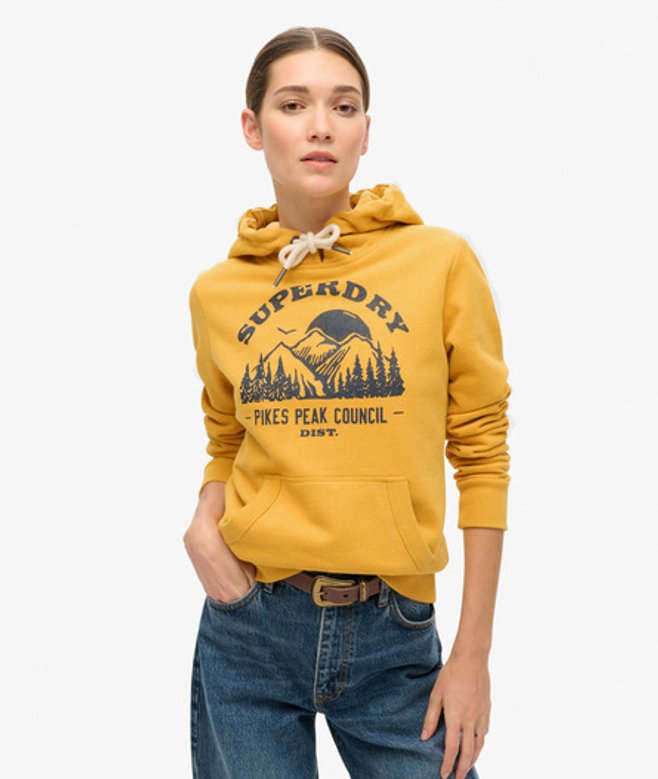 Lo-fi Outdoor Hoodie met Afbeelding