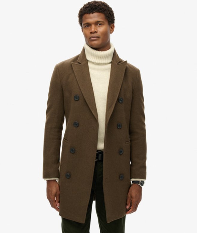 Herren The Merchant Store - Stadtmantel - Größe: XL - Superdry - Modalova
