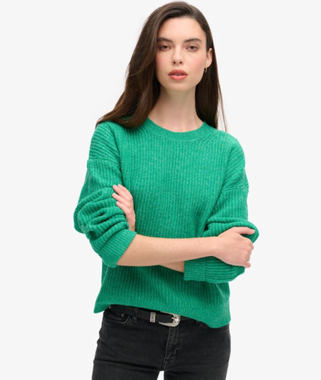 Pull Ras-du-cou Brossé Taille: 44 - Superdry - Modalova