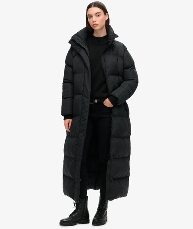 Maxi Lange Pufferjas
