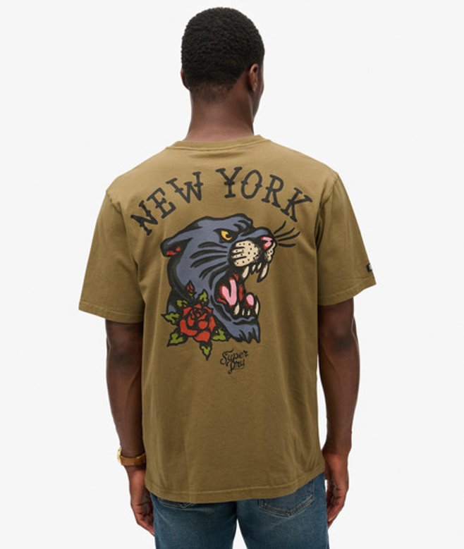 Tattoo T-shirt met Print
