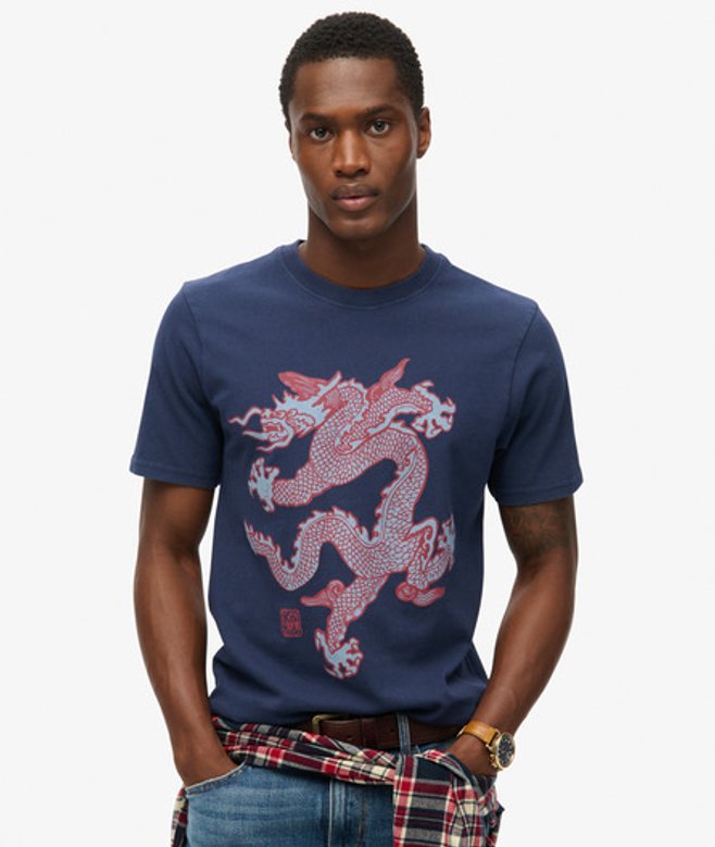 Herren x Komodo Vintage T-shirt - Größe: XL - Superdry - Modalova