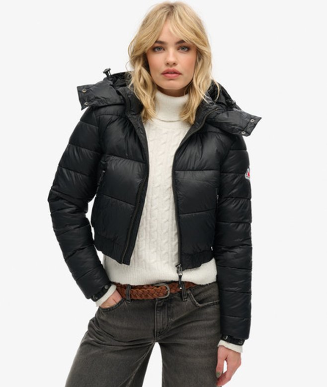 Veste Courte à Capuche Fuji Taille: 42 - Superdry - Modalova