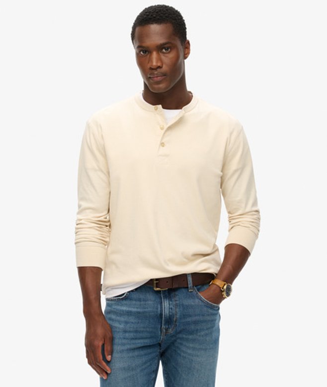 The Merchant Store - Jersey Henley Top