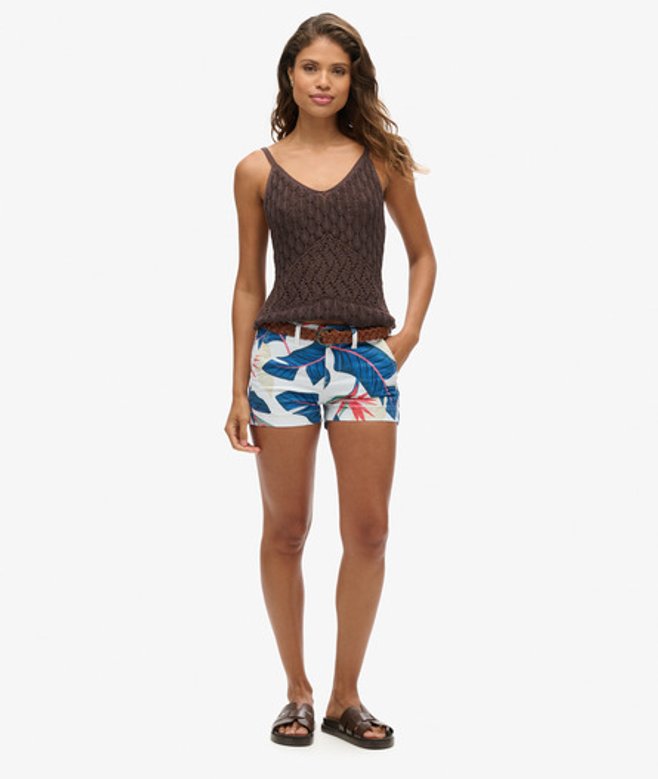 Superdry Chino Hotshort Oranje
