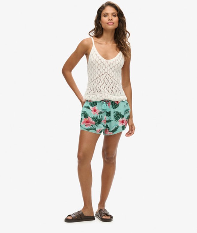 Strandshort Groen Grootte: 42 afbeelding