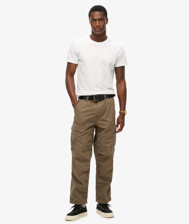 Herren Vintage Parachute Cargohose aus Bio-baumwolle - Größe: 32/34 - Superdry - Modalova