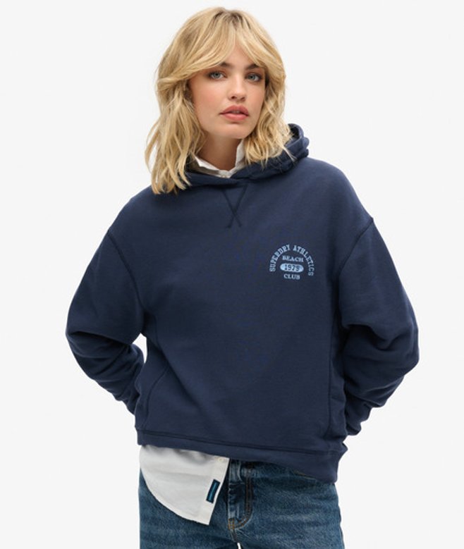 Damen Athletic Essentials Hoodie - Größe: 34 - Superdry - Modalova