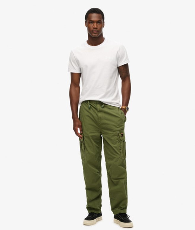 Baggy Parachute Broek Groen Grootte: 32/32 afbeelding