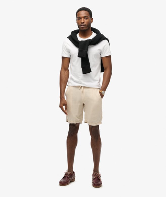 Short en lin Avec Cordon de Serrage Taille: M - Superdry - Modalova