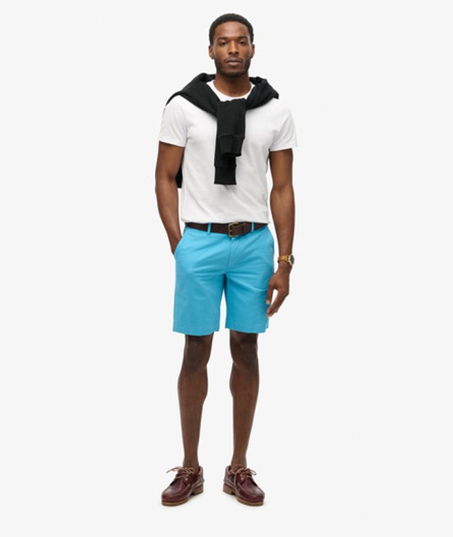 Herren Stretch-chinoshorts - Größe: 30 - Superdry - Modalova