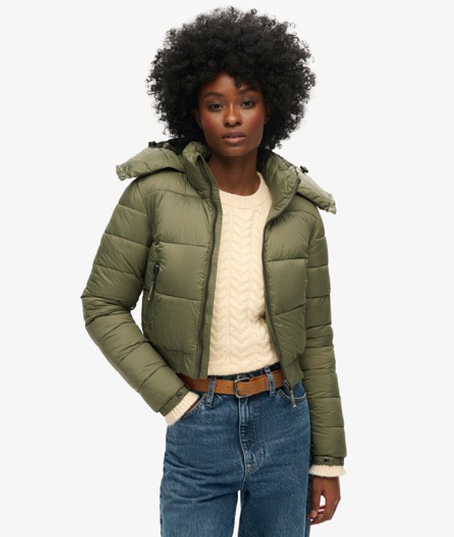 Veste Courte à Capuche Fuji Taille: 42 - Superdry - Modalova