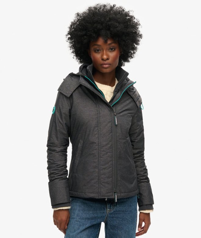 Pop Zip Arctic Sd-windcheater met Capuchon