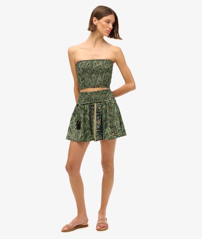 Damen Paisley-minirock - Größe: 36 - Superdry - Modalova
