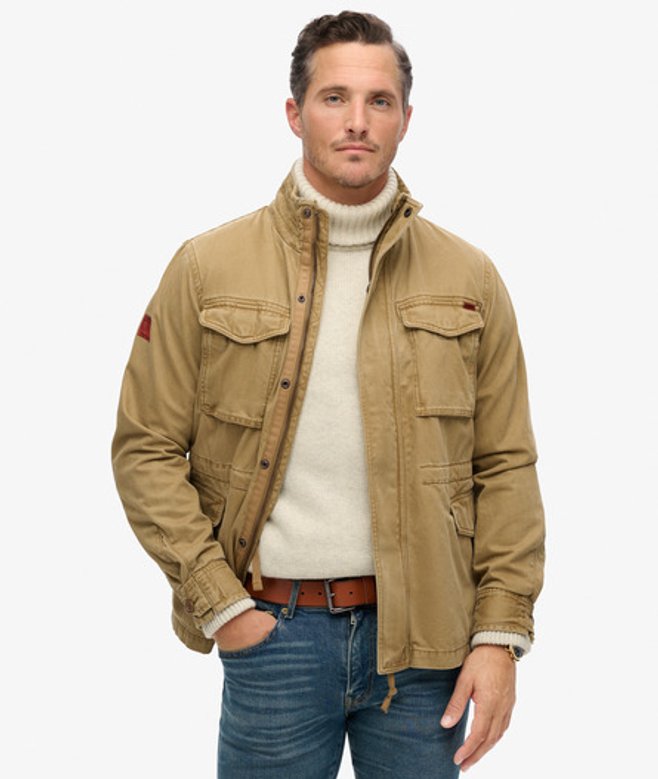 Herren Rookie Militärjacke - Größe: XL - Superdry - Modalova