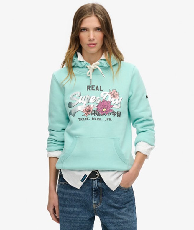 Vintage Logo Narrative Hoodie
