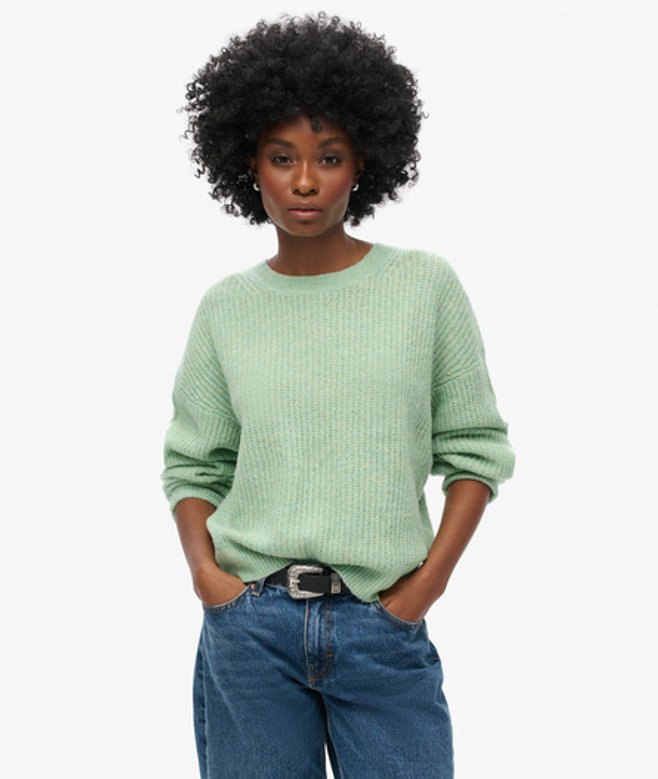 Pull Ras-du-cou Brossé Taille: 40 - Superdry - Modalova