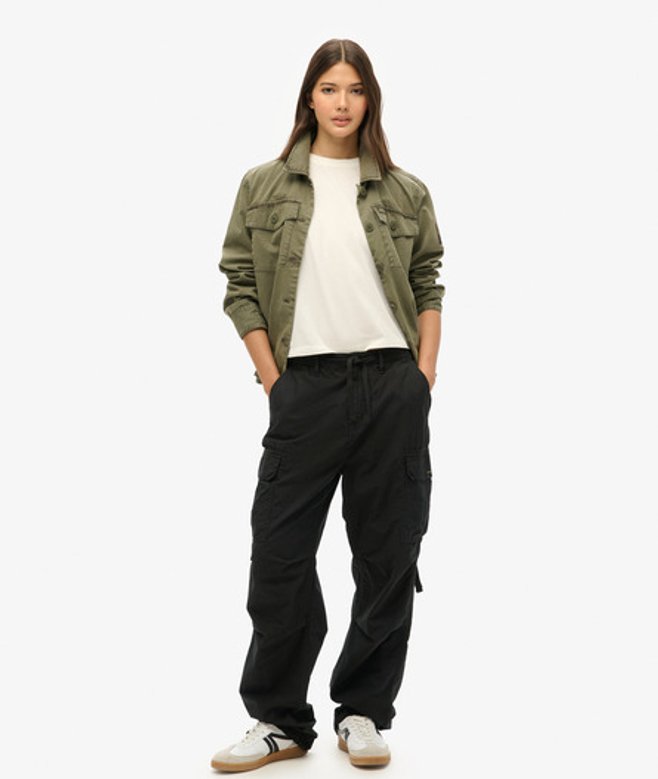 Damen Para Cargohose mit Niedriger Leibhöhe - Größe: 28/30 - Superdry - Modalova